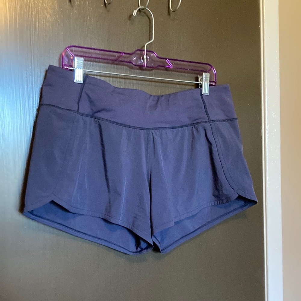 Lululemon purple shorts
